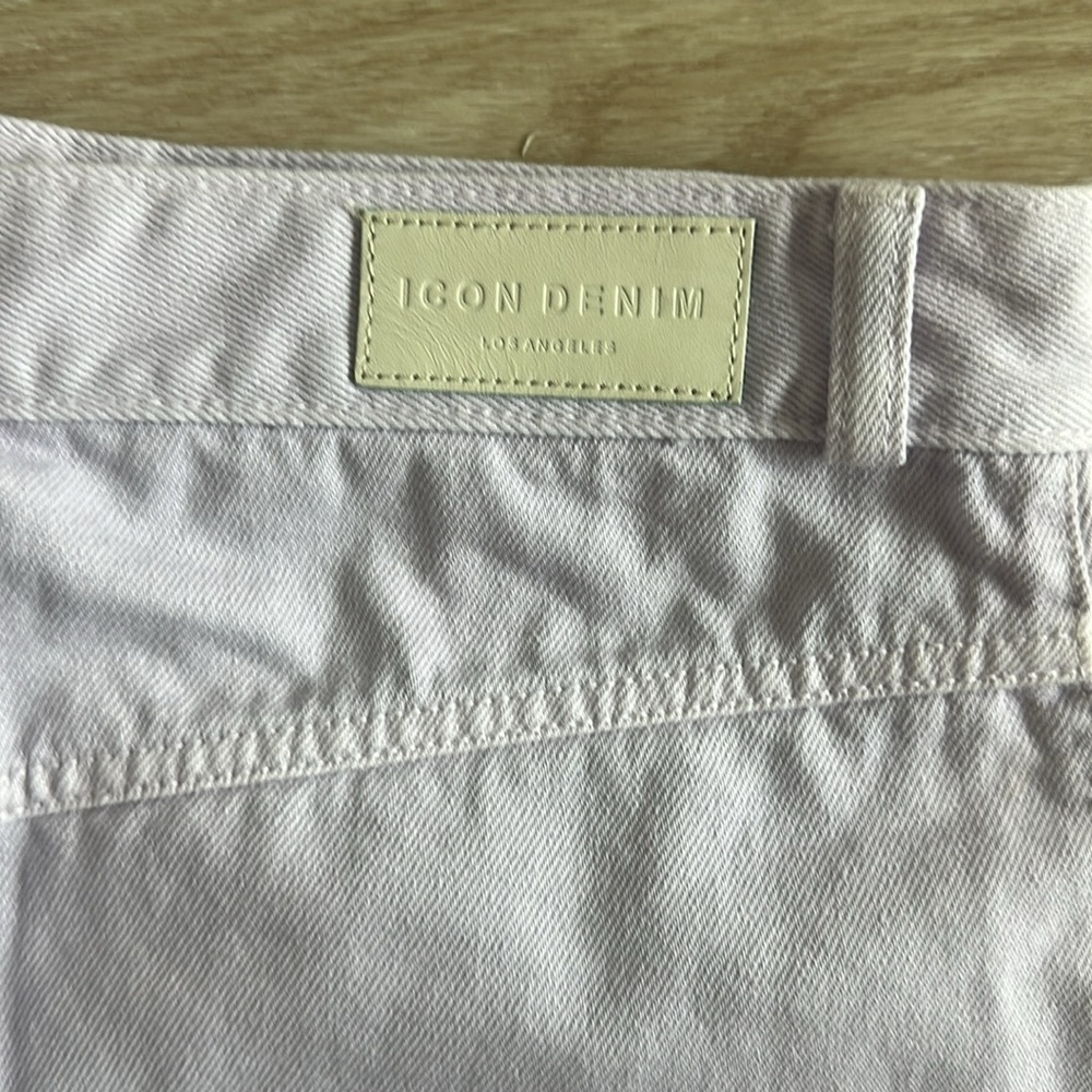 ICON DENIM GIO CARGO SKIRT IN LAVENDER size 28 - Picture 4 of 6